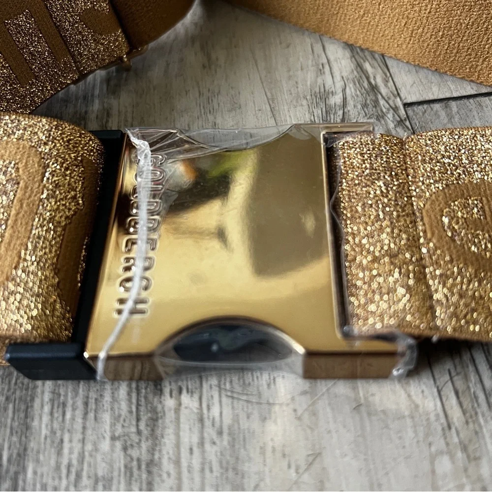 Goldbergh Gold Buckle Ski Belt